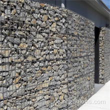Zinkalbeschichtetes Steinkäfig-Metallwandschweißgabion
